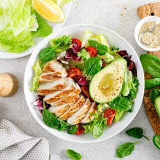 Keto Grilled Chicken Salad